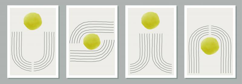 Absztrakt minimál 45