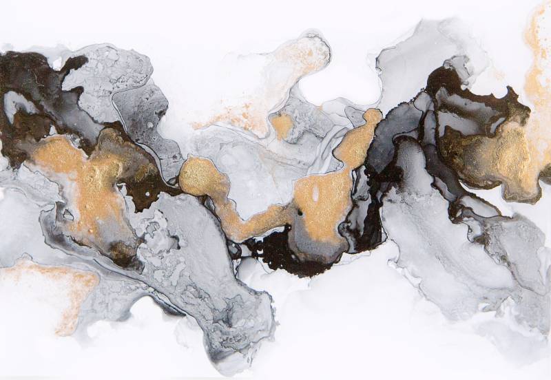 Absztrakt festékfolyás 80