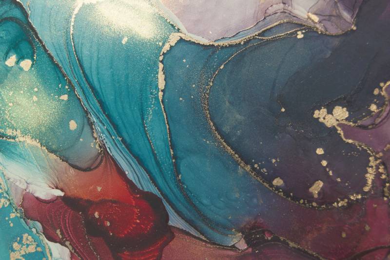 Absztrakt festékfolyás 88