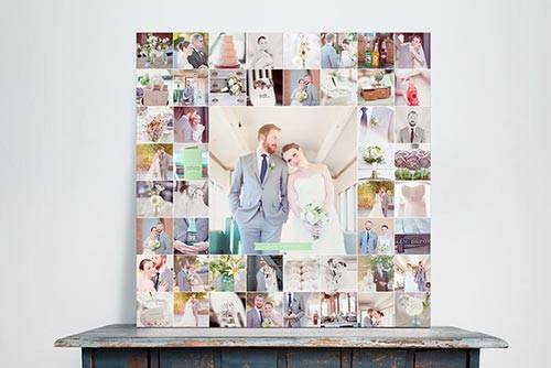 Rendezett montázs fő képpel