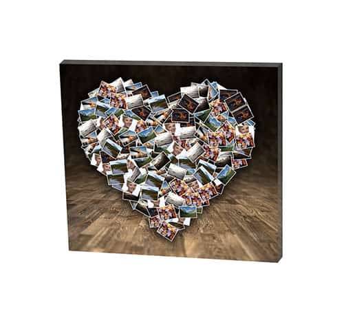 Tetszőleges alakú rendezetlen montázs